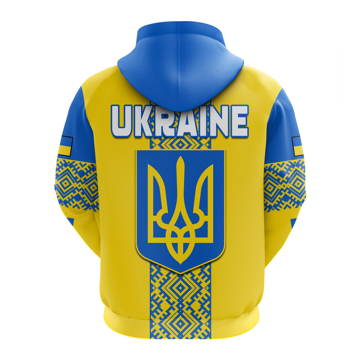 Ukraine Hoodie Ukrainian Pattern LT13 - Shopicos