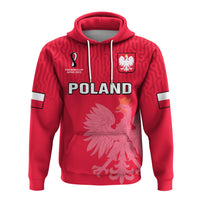 Poland Football Hoodie Polska Football 2022 Red - Shopicos