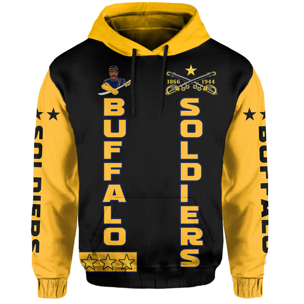 Buffalo Soldiers Hoodie BSMC Club Adore Motorcycle LT13 - Shopicos