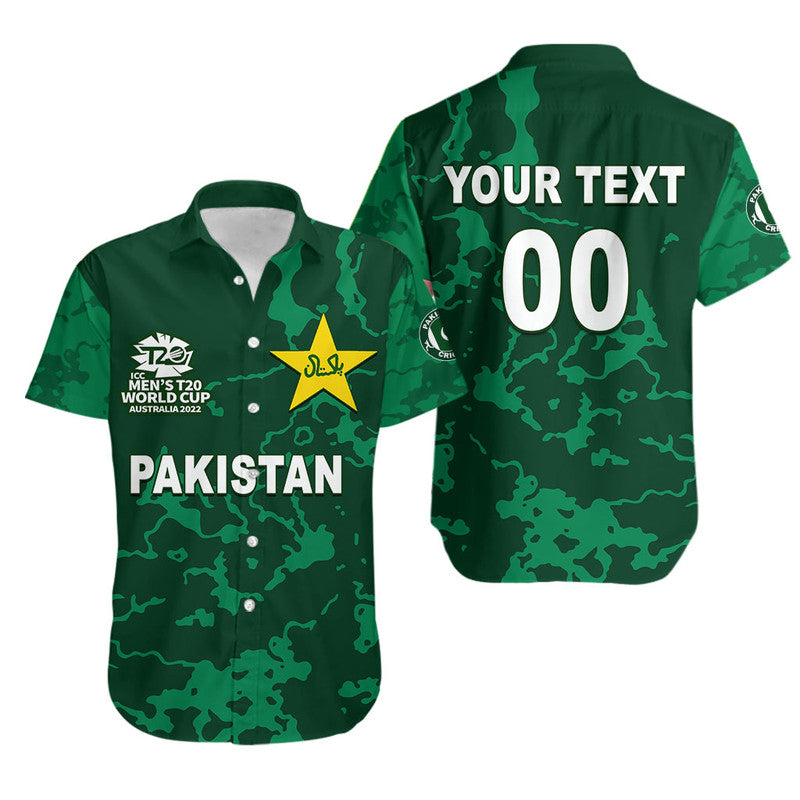 (Custom Personalised And Number) Pakistan Cricket Jersey Hawaiian Shirt  LT6 - Shopicos