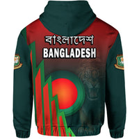 Bangladesh Bangla Tigers CrickeHoodie Tigers and Bangladesh Flag - Shopicos