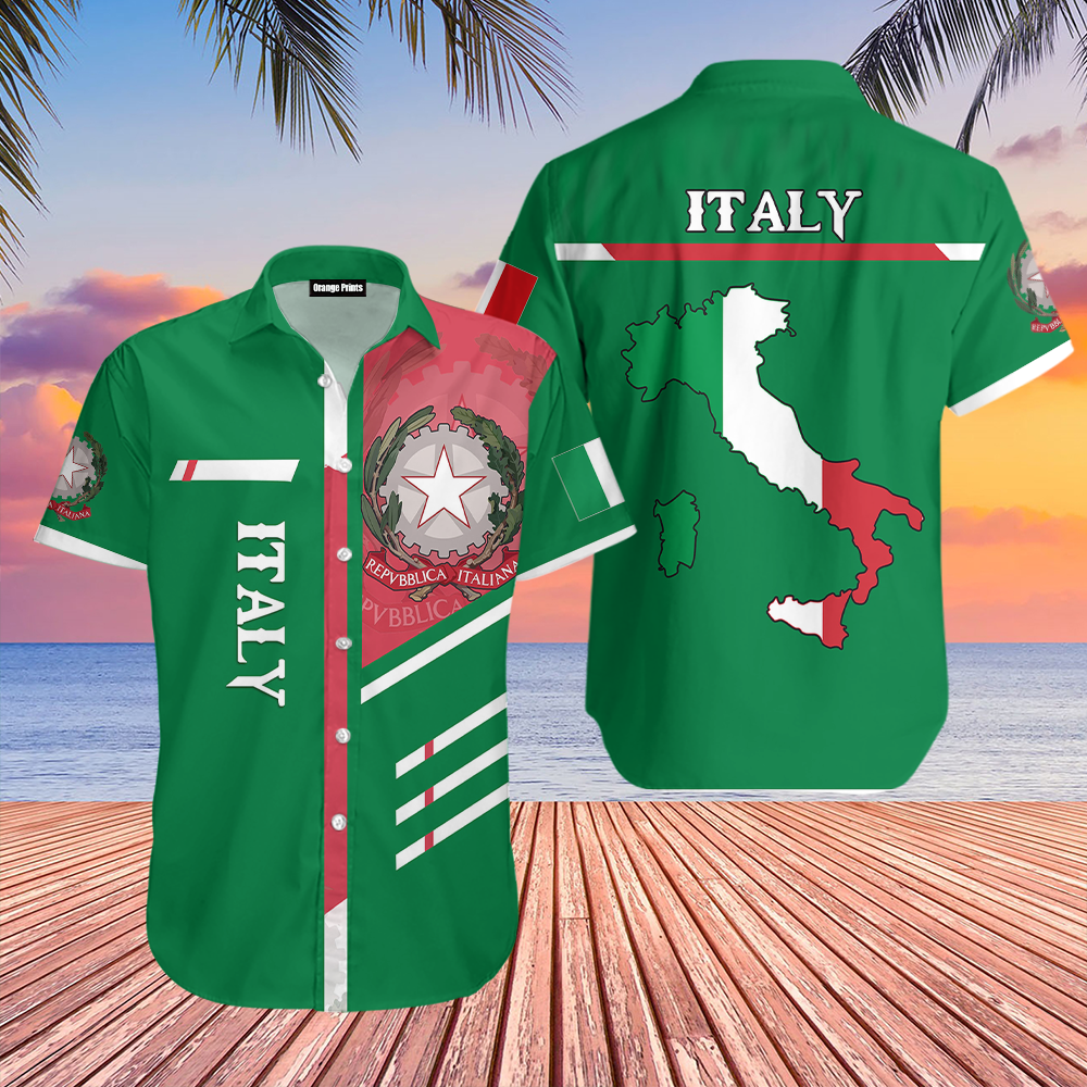 Italy Hawaiian Shirt - Shopicos