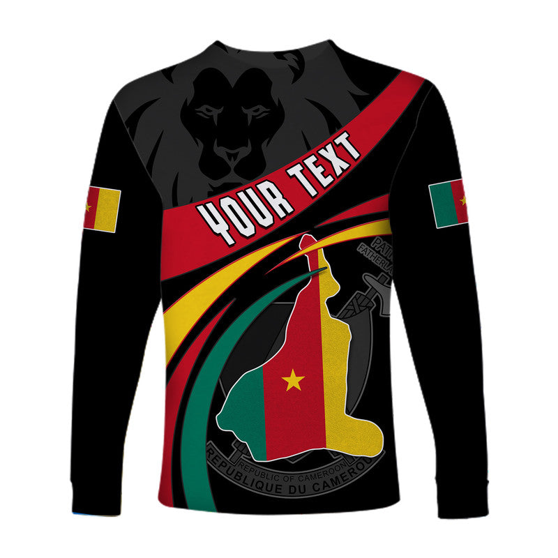 (Custom Personalised) Happy Cameroon Independence Day Long Sleeve Shirt - Shopicos