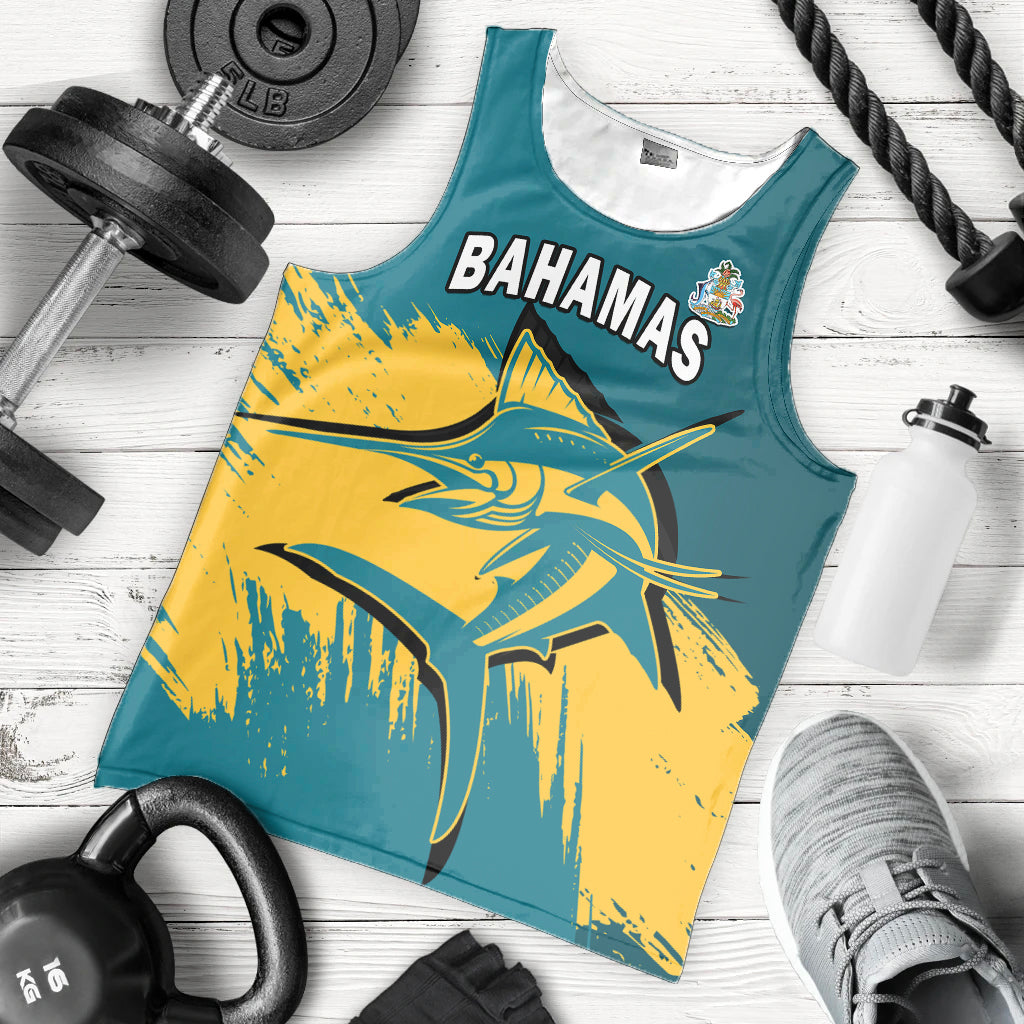 custom-personalised-bahamas-men-tank-top-blue-marlin-with-bahamian-coat-of-arms