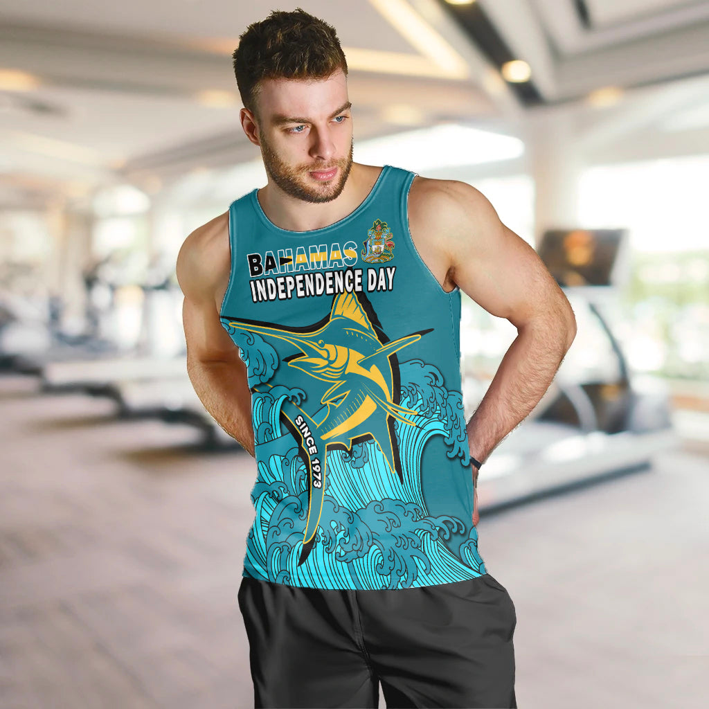 custom-personalised-bahamas-independence-day-men-tank-top-blue-marlin-since-1973-style