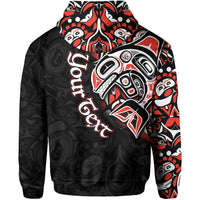 Custom Canada Haida Hoodie Killer Whale LT6 - Shopicos