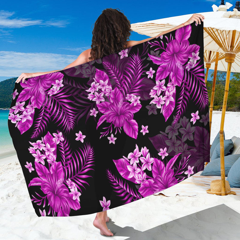 Hawaii Summer Colorful Sarong Purple LT6 - Shopicos