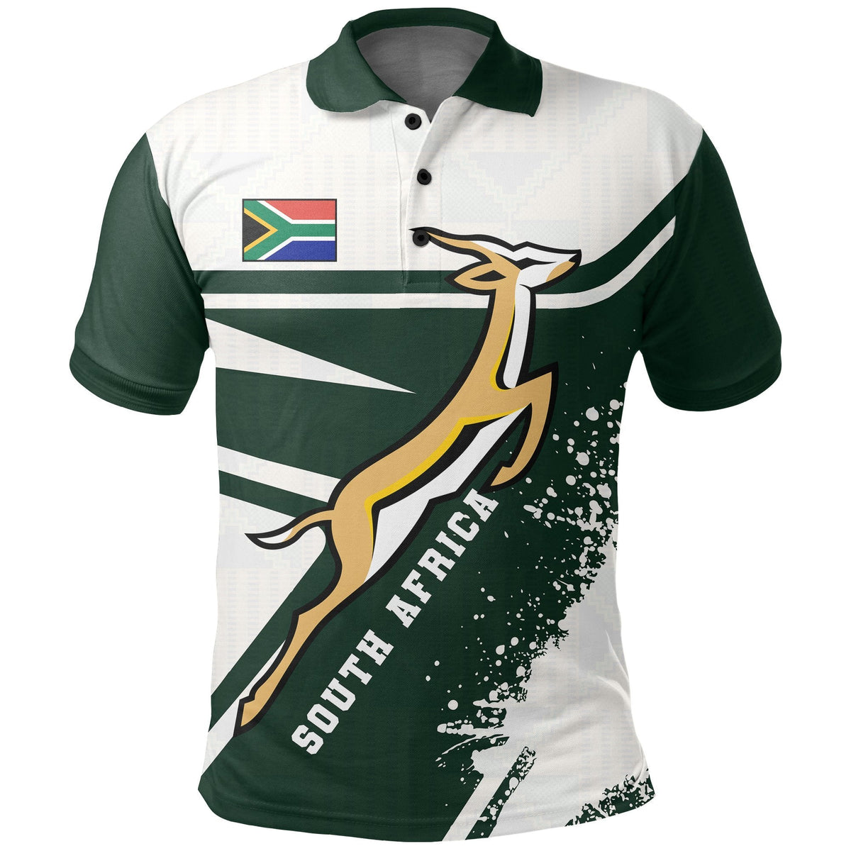 South Africa Springboks Polo Go Bokke - Shopicos