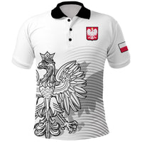 Custom Poland Football Eagles Polo Shirt Sporty Style - Shopicos