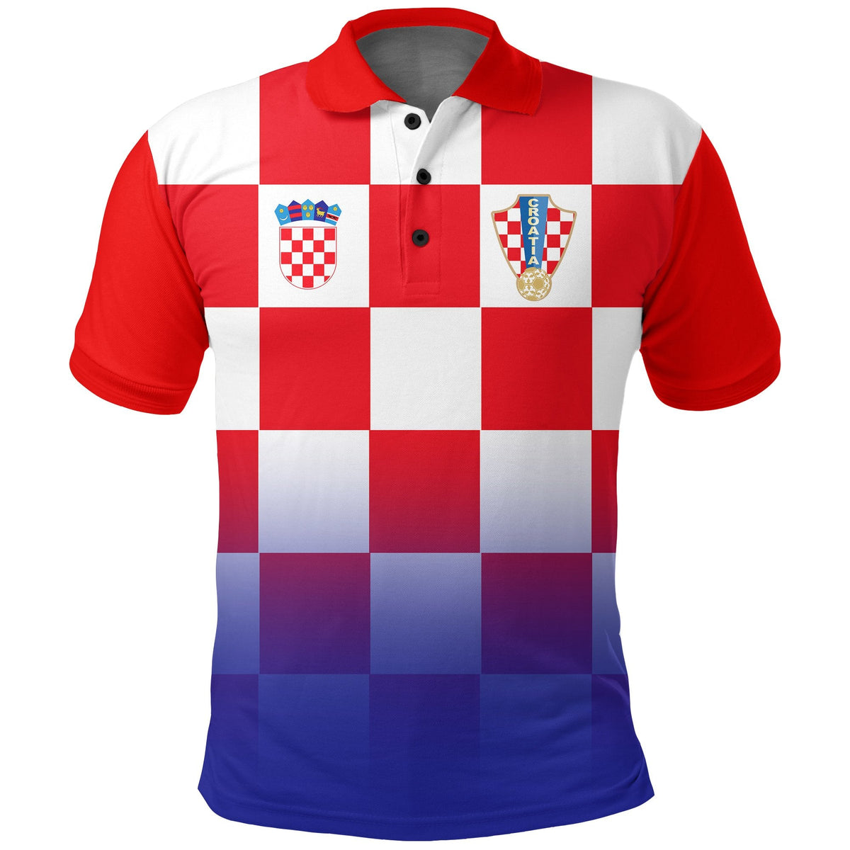 Custom Croatia Euro Polo Shirt Soccer - Shopicos