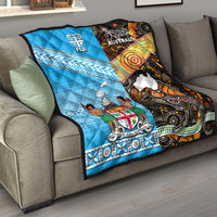 Australia Aboriginal And Fiji Tapa Premium Quilt Together LT8 - Shopicos