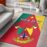 (Custom Personalised) Cameroon Area Rug Independence Day Cameroonians Pattern LT13 - Shopicos