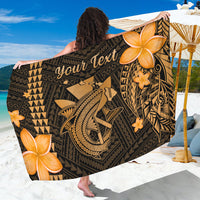 Custom Personalised Hawaii Sarong Kakau Kanaka Maoli Combine Polynesian Shark Ver.01 - Shopicos