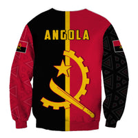 Angola Sweatshirt Star and Flag Style Sporty LT13 - Shopicos