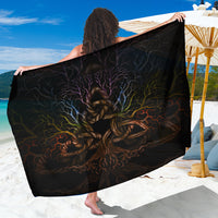 Viking Sarong - Colorful Tree Of Life With Triquetra Sarong RLT12 - Shopicos