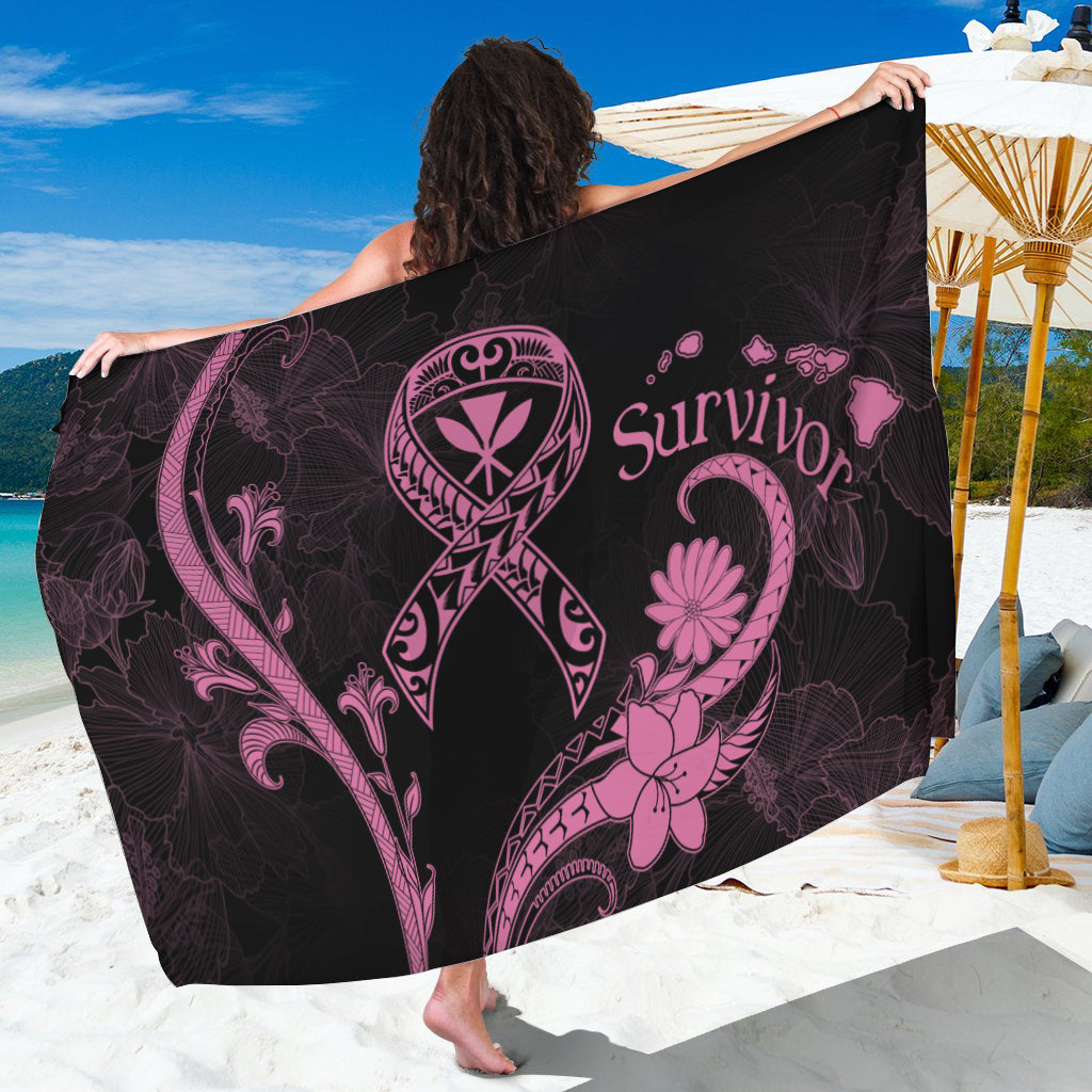 Hawaii Sarong Breast Cancer Survivor Mix Hibiscus - Shopicos