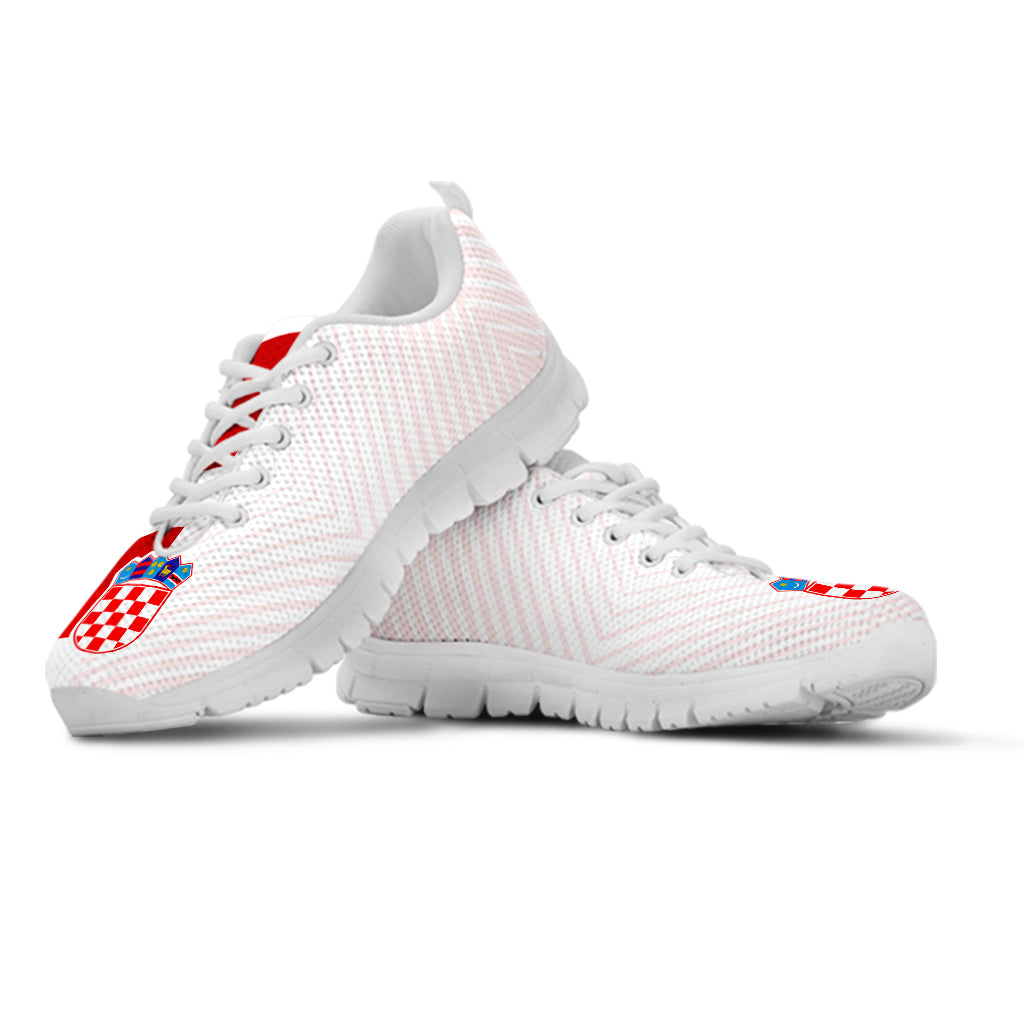 Croatia Football Sneakers Hrvatska Checkerboard Word Cup 2022 - Shopicos