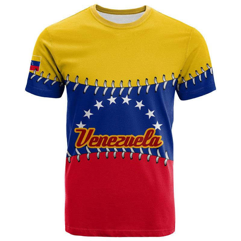 Custom Baseball 2023 Venezuela T Shirt LT6 - Shopicos