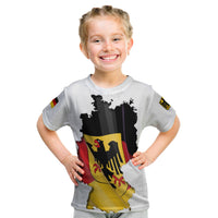 Custom Germany T Shirt Grunge Deutschland Map and Coat Of Arms LT13 - Shopicos