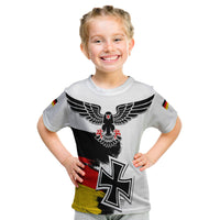 Custom Germany T Shirt Grunge Deutschland Flag and Eagle LT13 - Shopicos