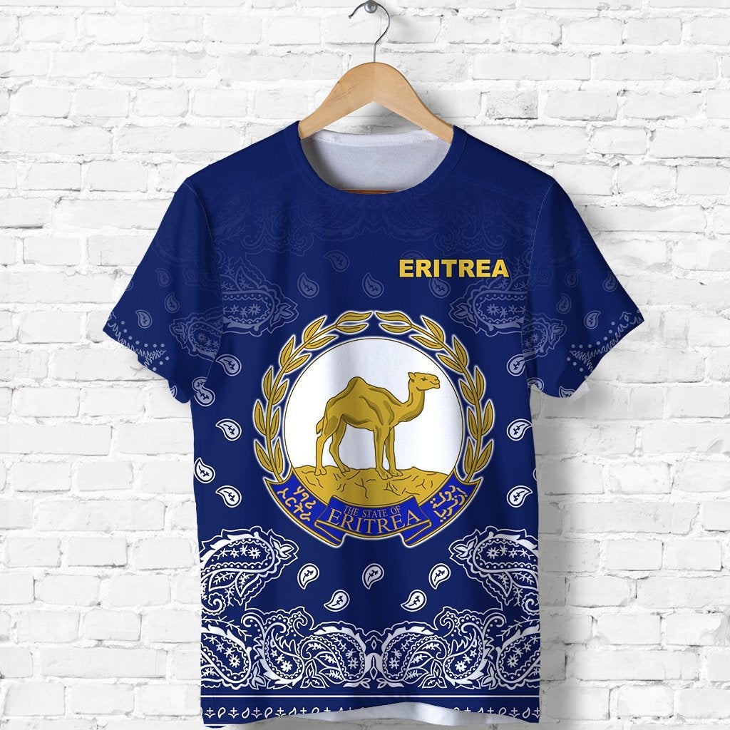 Eritrea T Shirt Mix Pattern Paisley LT13 - Shopicos