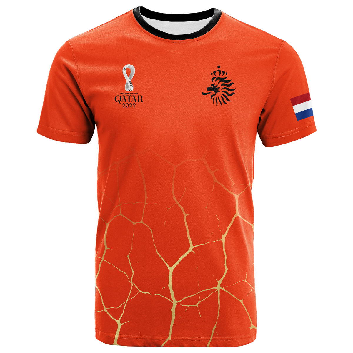 Netherlands Football World Cup 2022 T Shirt LT2 - Shopicos