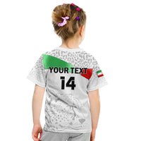 (Custom Text And Number) Iran Football T Shirt KID Team Melli World Cup 2022 - Shopicos