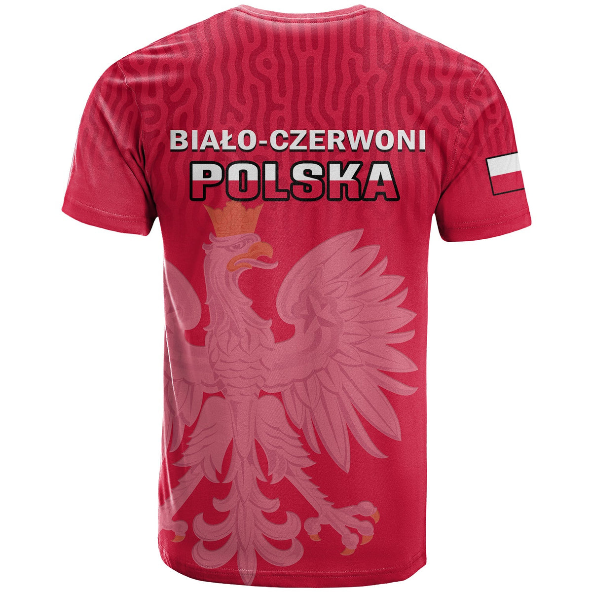 Poland Football T Shirt Polska World Cup 2022 Red - Shopicos