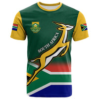 South Africa Rugby T Shirt Springboks Champion Bokke African Pattern Go Bokke LT13 - Shopicos