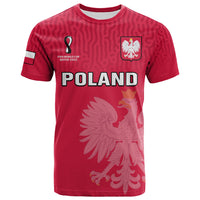 Poland Football T Shirt Polska World Cup 2022 Red - Shopicos