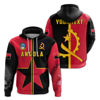 Custom Angola Hoodie Star and Flag Style Sporty 02 LT13 - Shopicos