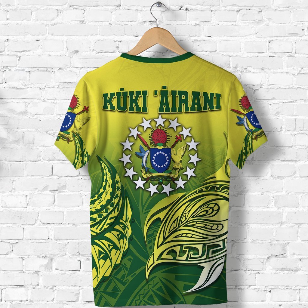 Cook Islands Shirt, Kuki Arirani Turtle Polynesian T Shirt - Shopicos