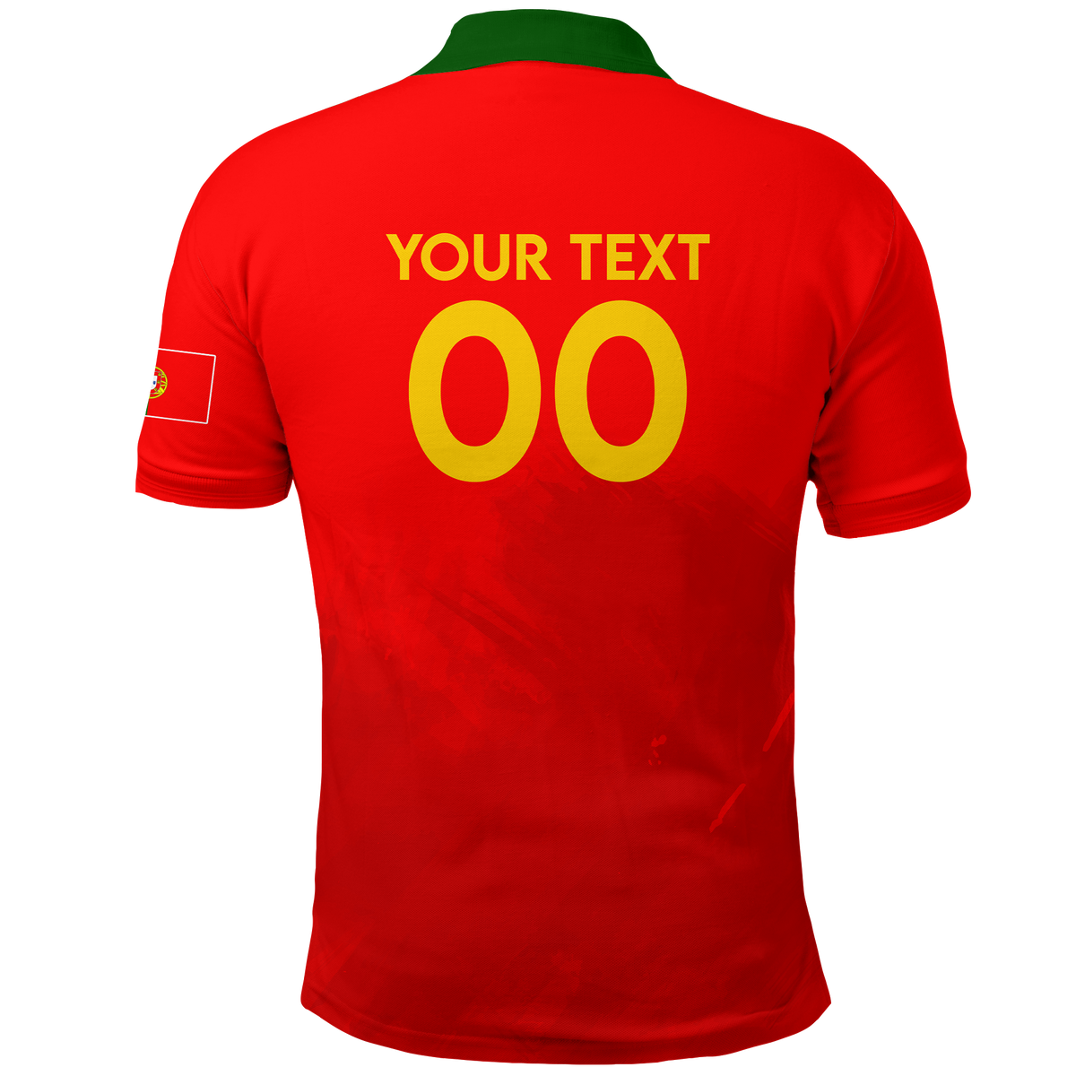 Custom Portugal Polo Shirt Football 2022 LT2 - Shopicos