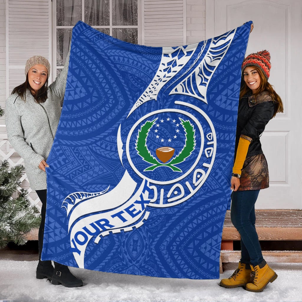 custom-personalised-pohnpei-blanket-micronesia-pride-blue