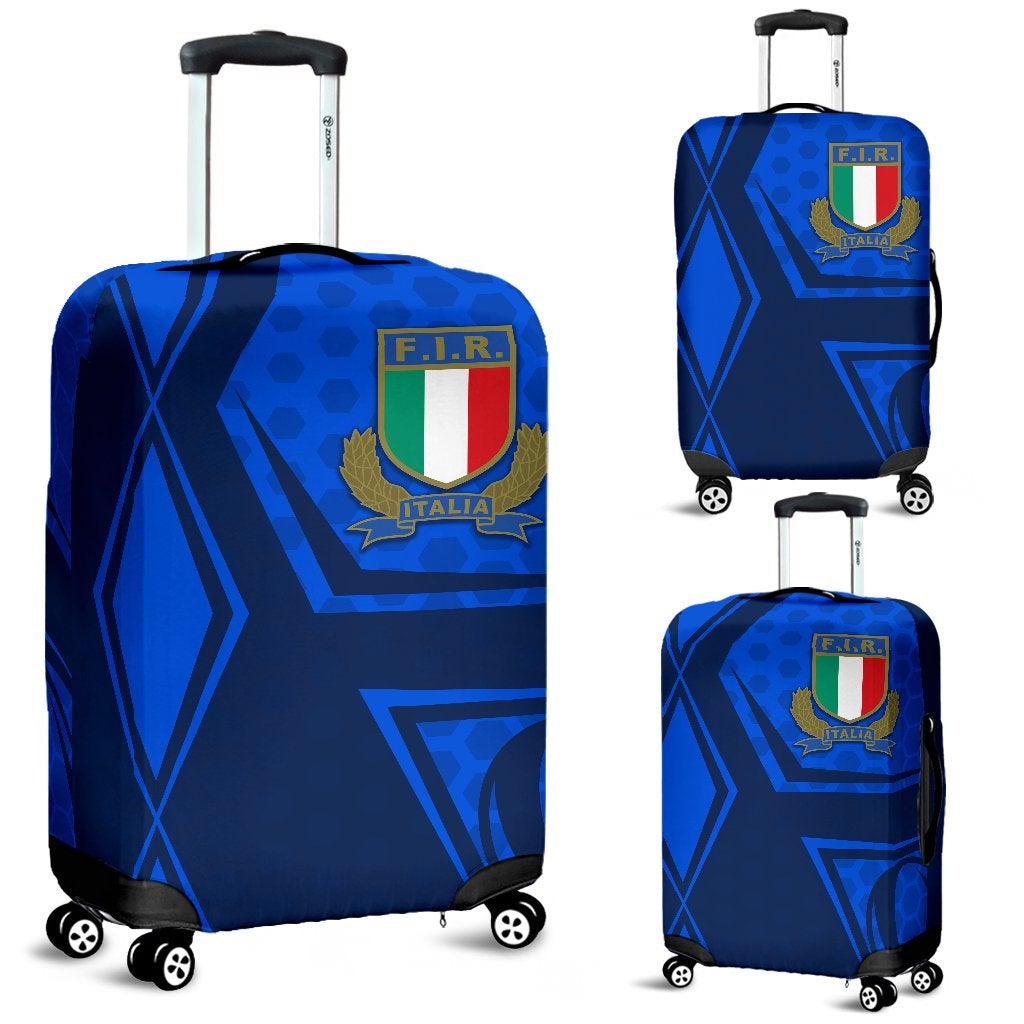 Italy Rugby Luggage Cover Gli Azzurri Vibes - Shopicos