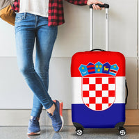 Croatia Flag Luggage Cover - Shopicos