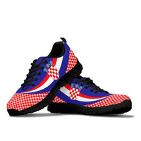Croatia Sneakers - Croatia Coat Of Arms and  Flag Color - Shopicos