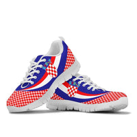 Croatia Sneakers - Croatia Coat Of Arms and  Flag Color - Shopicos