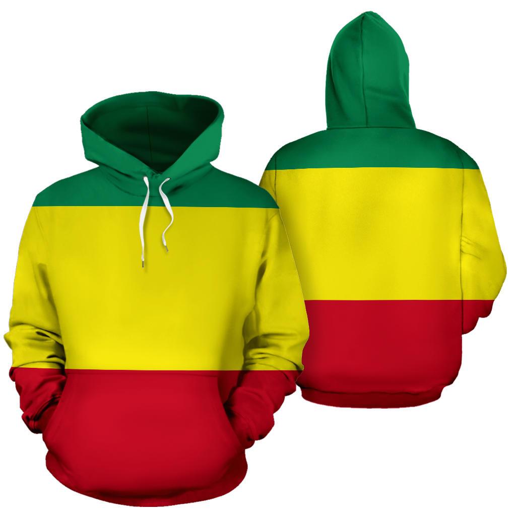 Ethiopia Hoodie Original Flag - Shopicos