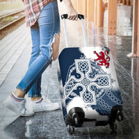 Scotland Luggage Cover Scottish Celtic Cross - Shopicos