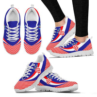 Croatia Sneakers - Croatia Coat Of Arms and  Flag Color - Shopicos
