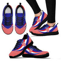Croatia Sneakers - Croatia Coat Of Arms and  Flag Color - Shopicos