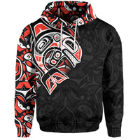 Custom Canada Haida Hoodie Killer Whale LT6 - Shopicos