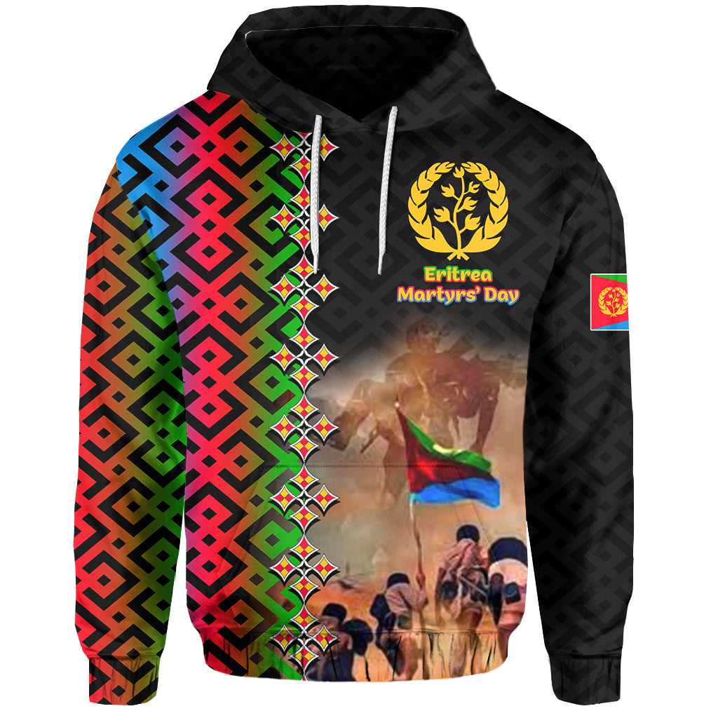 Custom Eritrea Martyrs Day Hoodie EPLF LT6 - Shopicos