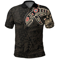 Canada Haida Killer Whale Polo Shirt - Shopicos