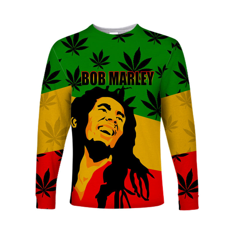 (Custom Personalised) Legend Bob - Reggae Long Sleeve Shirts Style LT6 - Shopicos