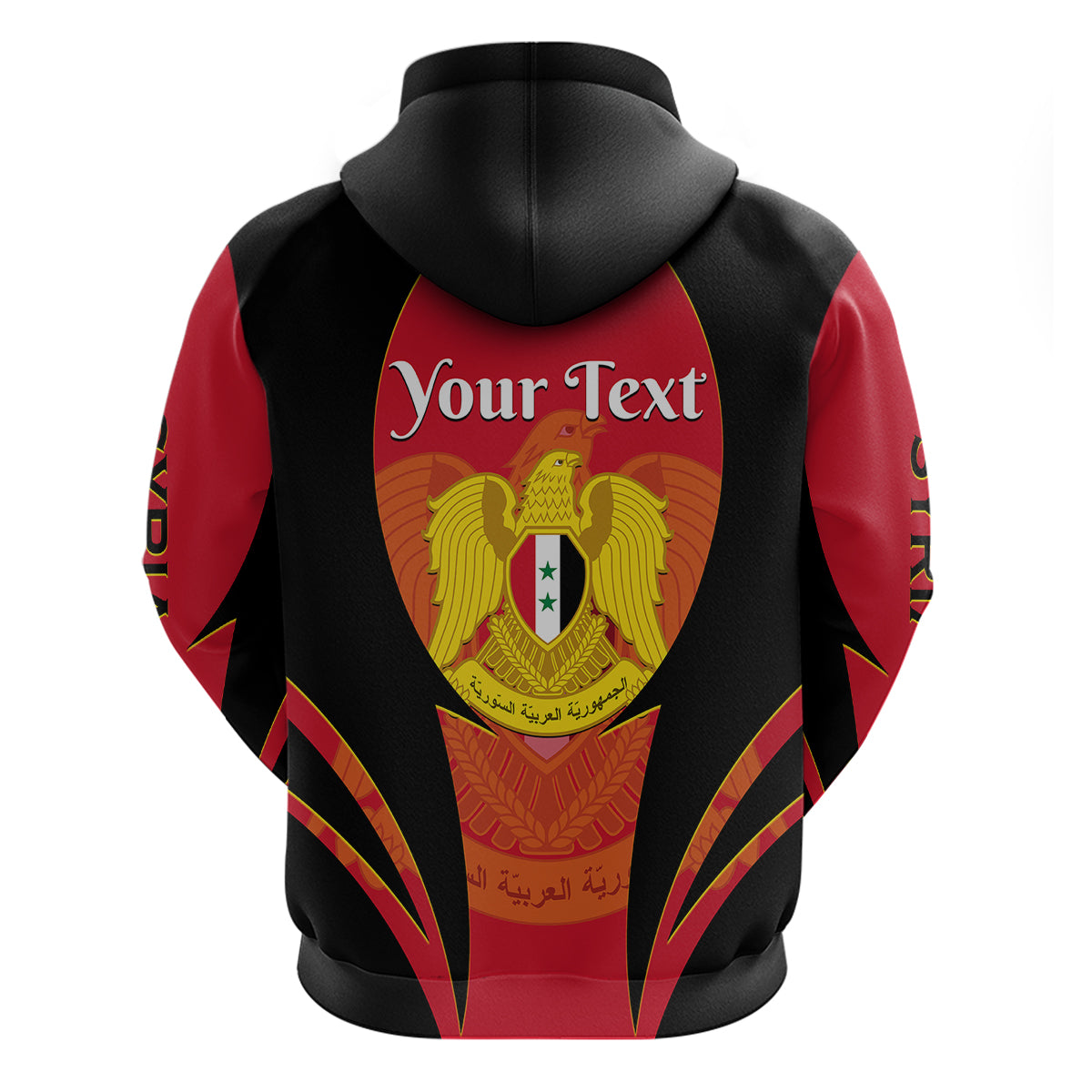 Custom Syria Evacuation Day Hoodie Coat Of Arms - Shopicos