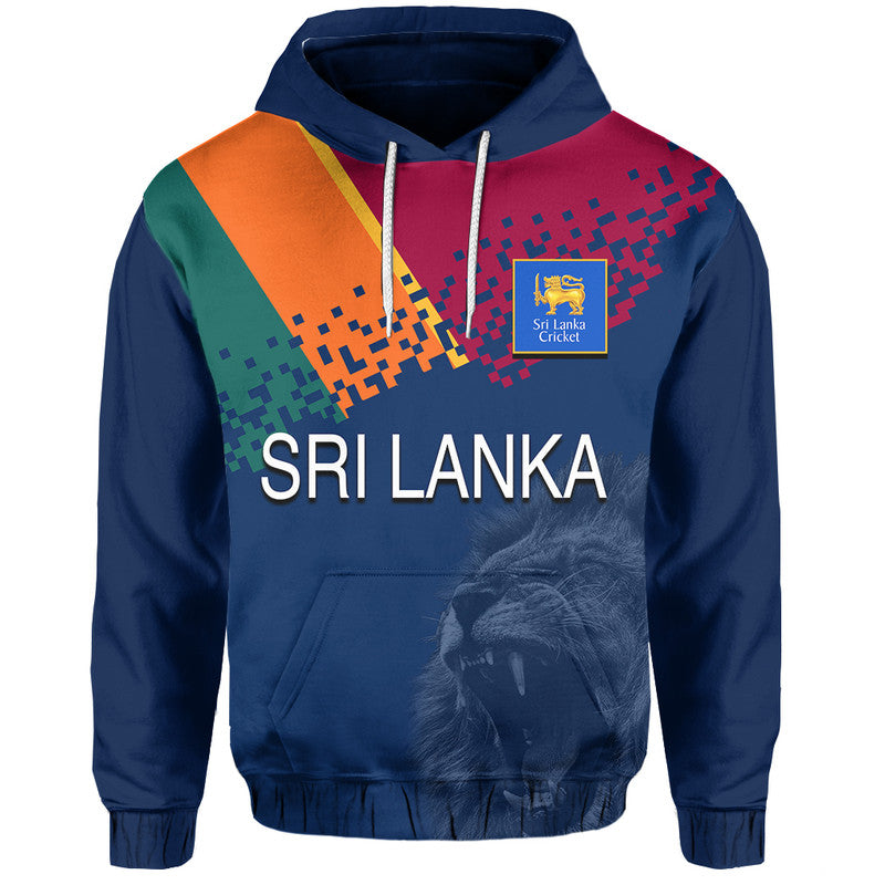 Custom Sri Lanka Cricket Jersey Hoodie LT6 - Shopicos
