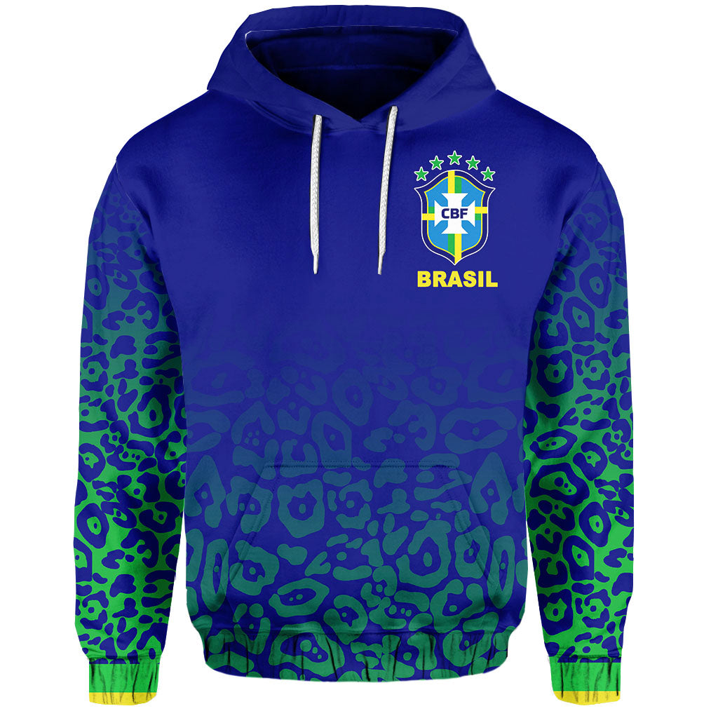 Custom Brazil Hoodie Football 2022 LT6 - Shopicos