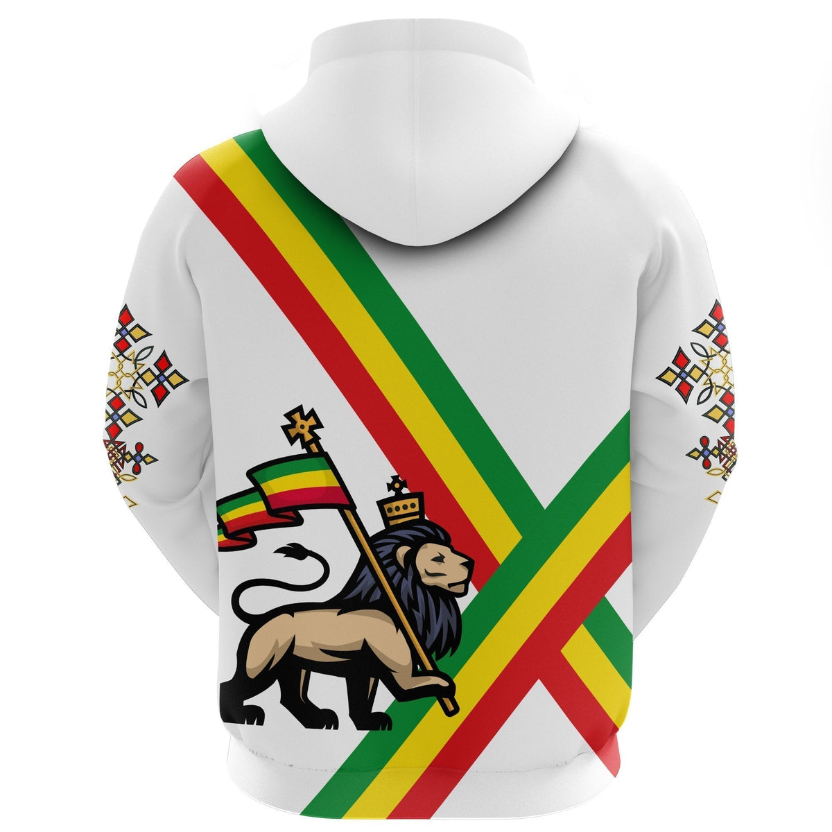 Ethiopia Hoodie, Ethiopia Cross Christmas Day Flag - Shopicos